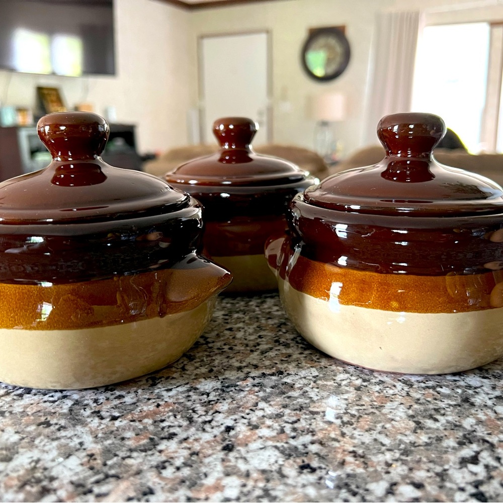 Vintage soup bowls